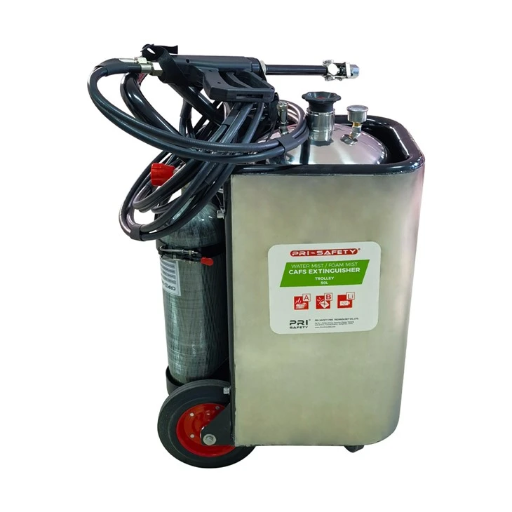 Bình chữa cháy phun sương nước có bánh xe cho phòng pin & trạm sạc xe điện